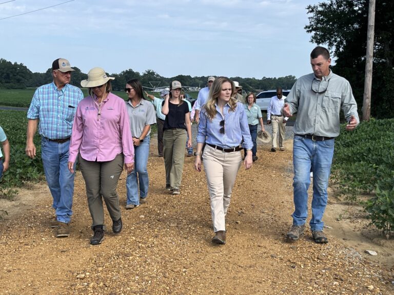 NRCS Chief Aubrey Bettencourt Visits Alabama, Tours Farms Showcasing Irrigation Success